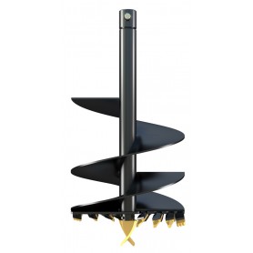 600mm Digga A4 Tungsten Tipped Auger - 65mm Round Drive 